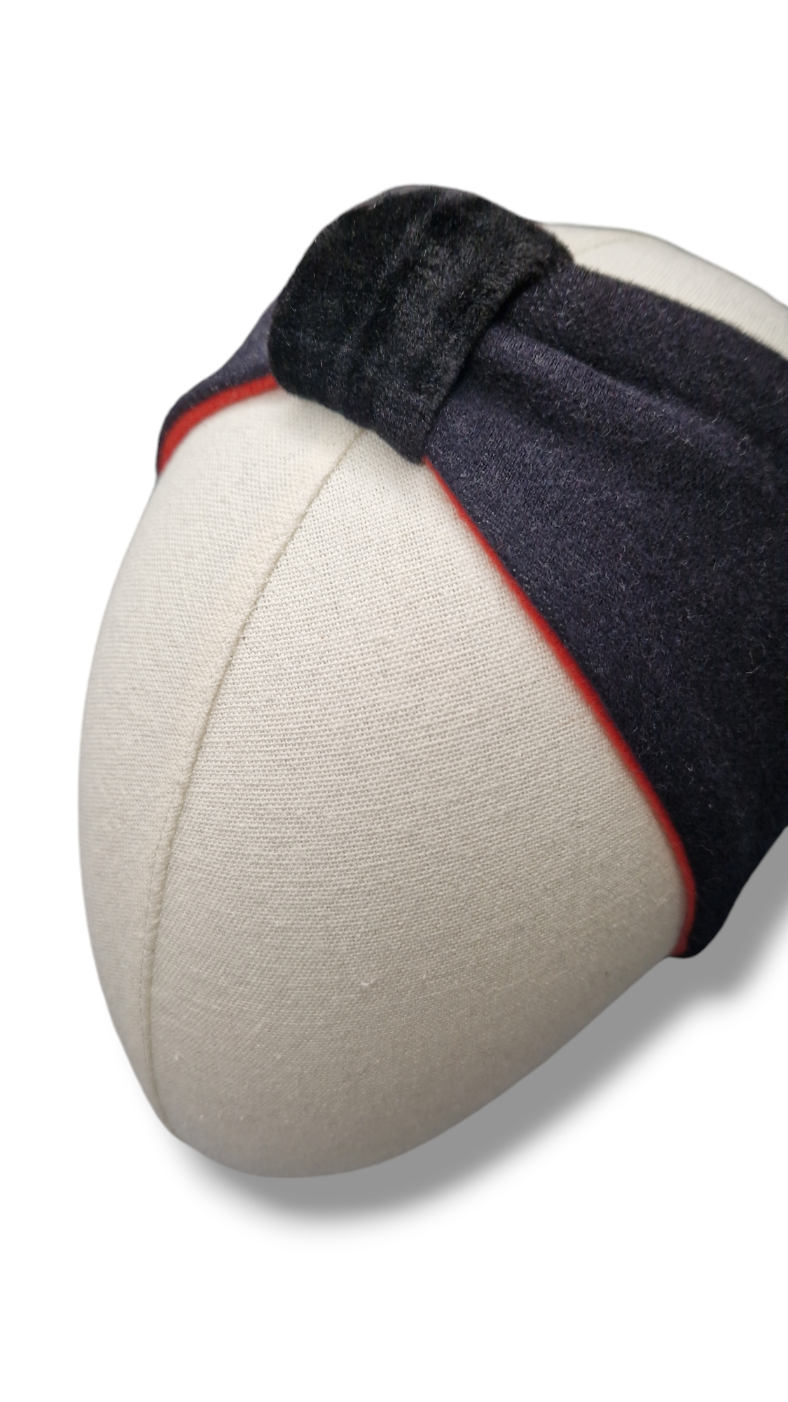 Set Stirnband und Lange Handschuhe zum Wenden Orange