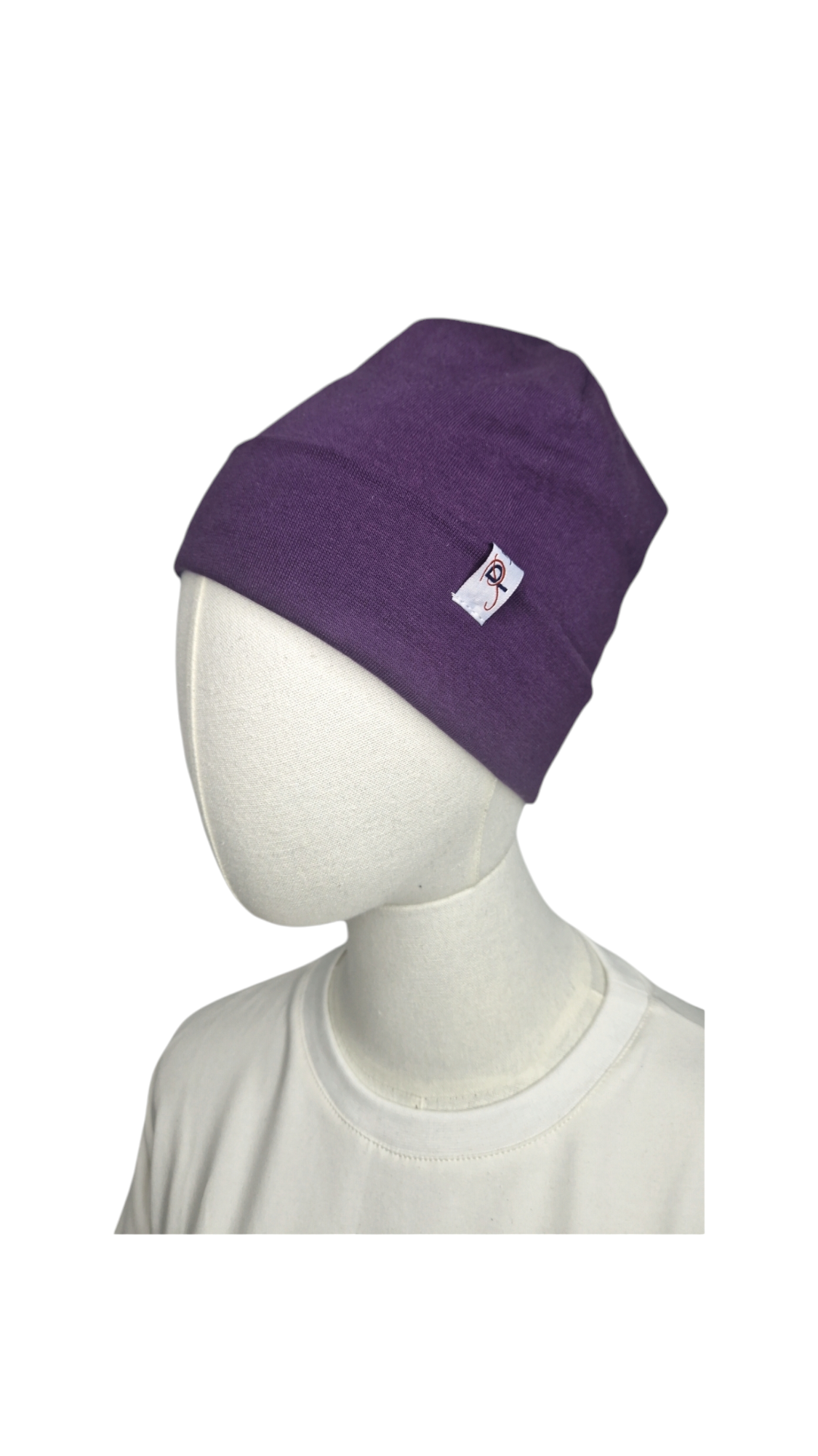 Beanie Mütze Baumwolle Violette