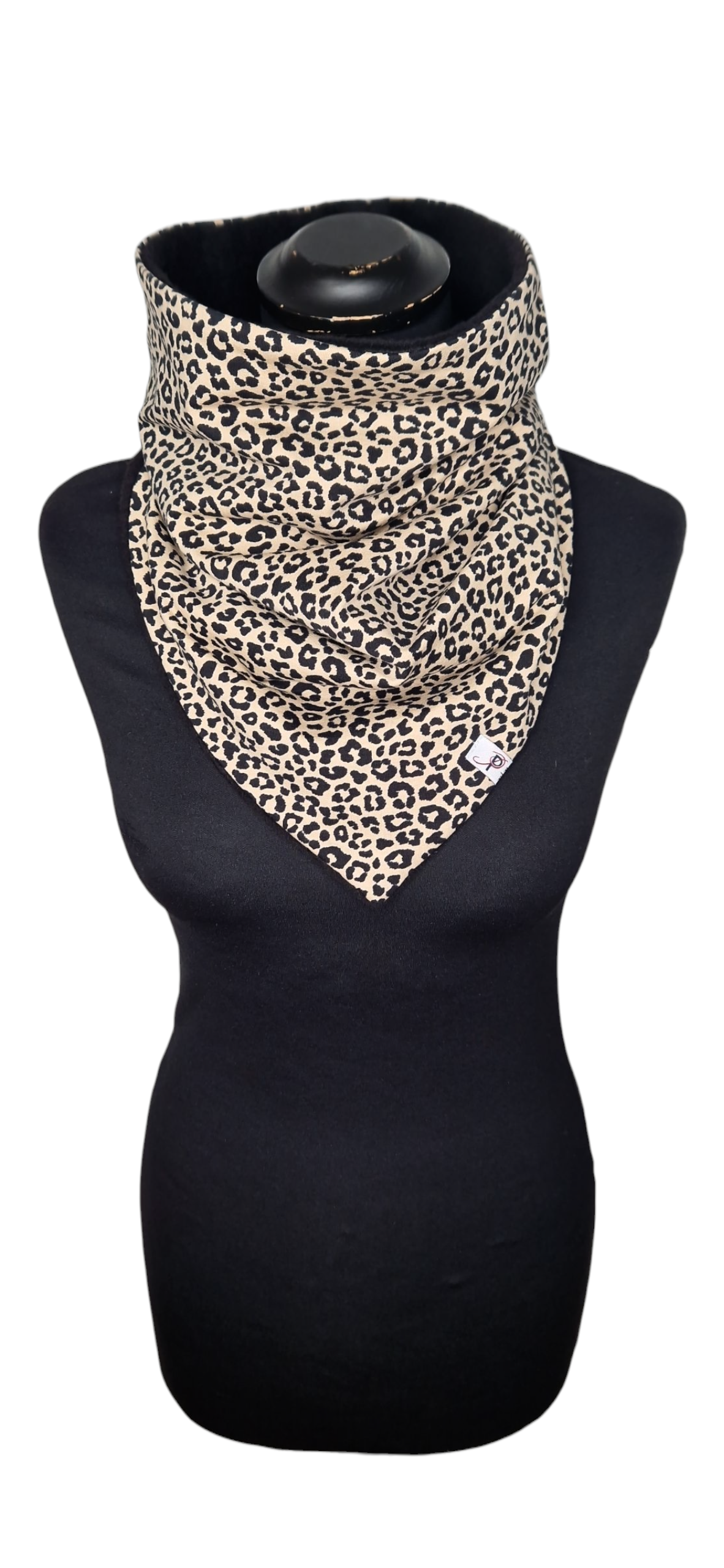 Kuscheliges Dreiecksloop Terry Leopard