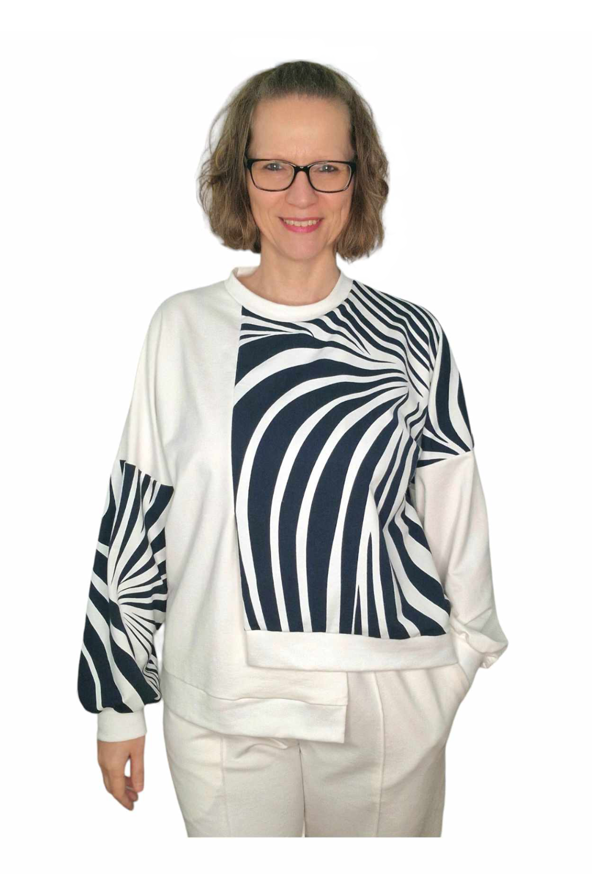 Limited Design Sommersweat Pullover Zebra