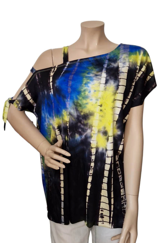 BATIK T-Shirt schulterfrei