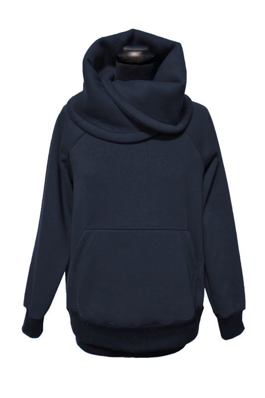 Dicker Winter Hoodie Marine