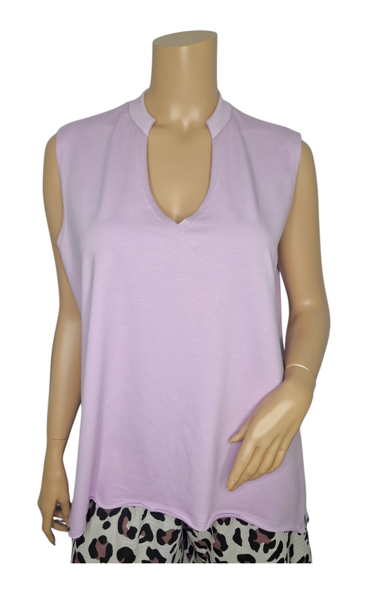 Tanktop Sommersweat Lavendel