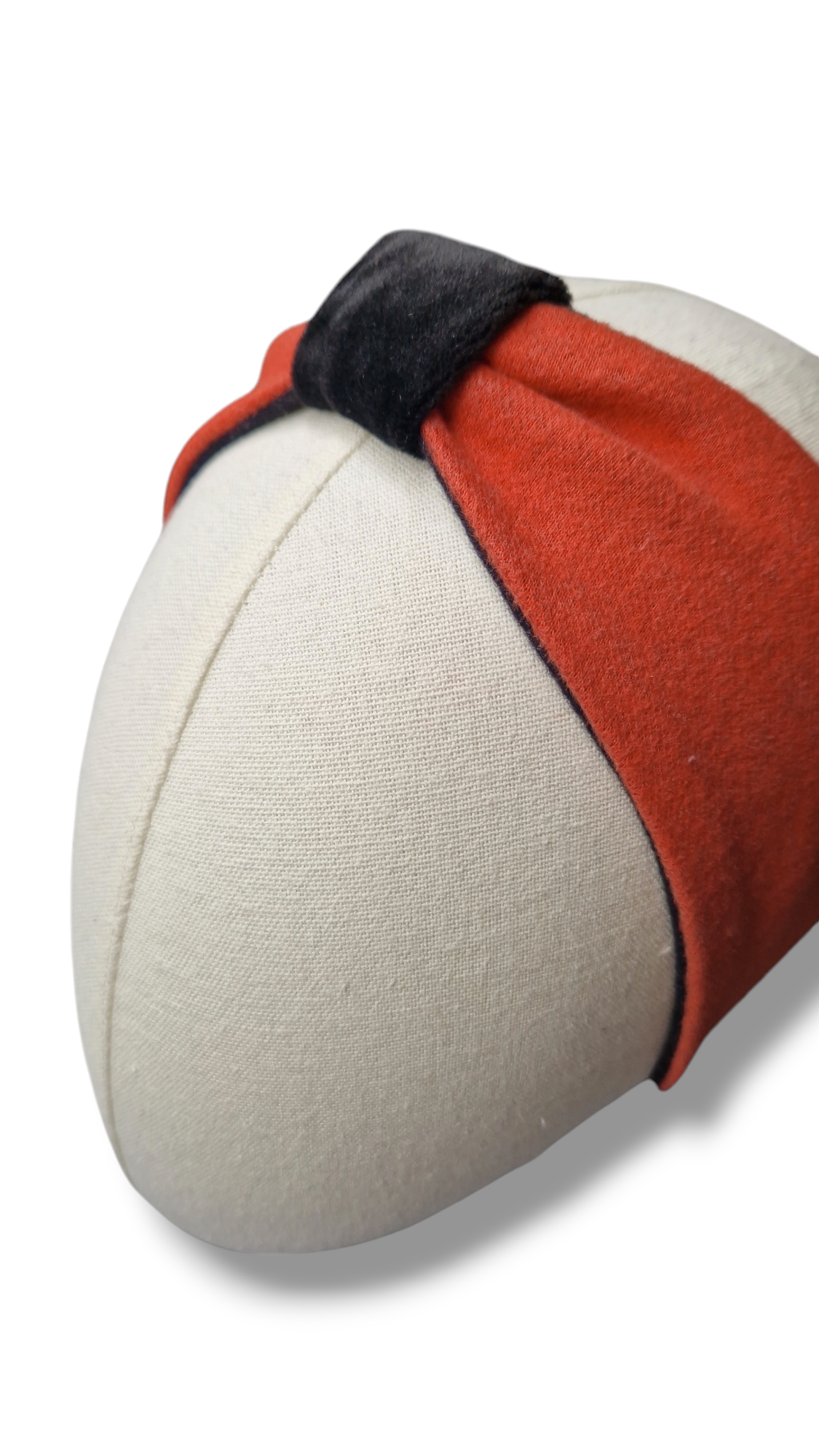 Set Stirnband und Lange Handschuhe zum Wenden Orange