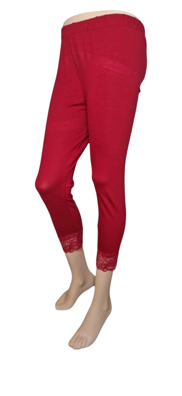 Capri Leggings Weinrot