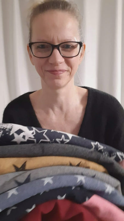 Kuscheliges Dreiecksloop Terry Sterne Senf