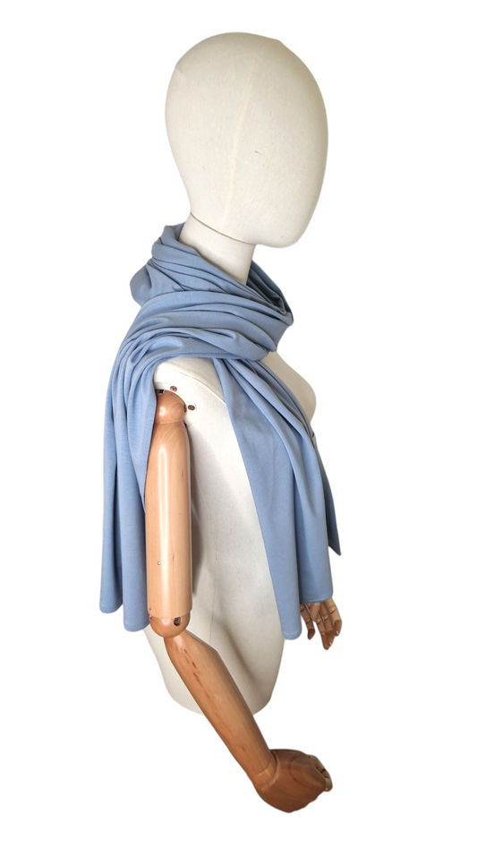 4 in 1 Tuch Bamboo Babyblau