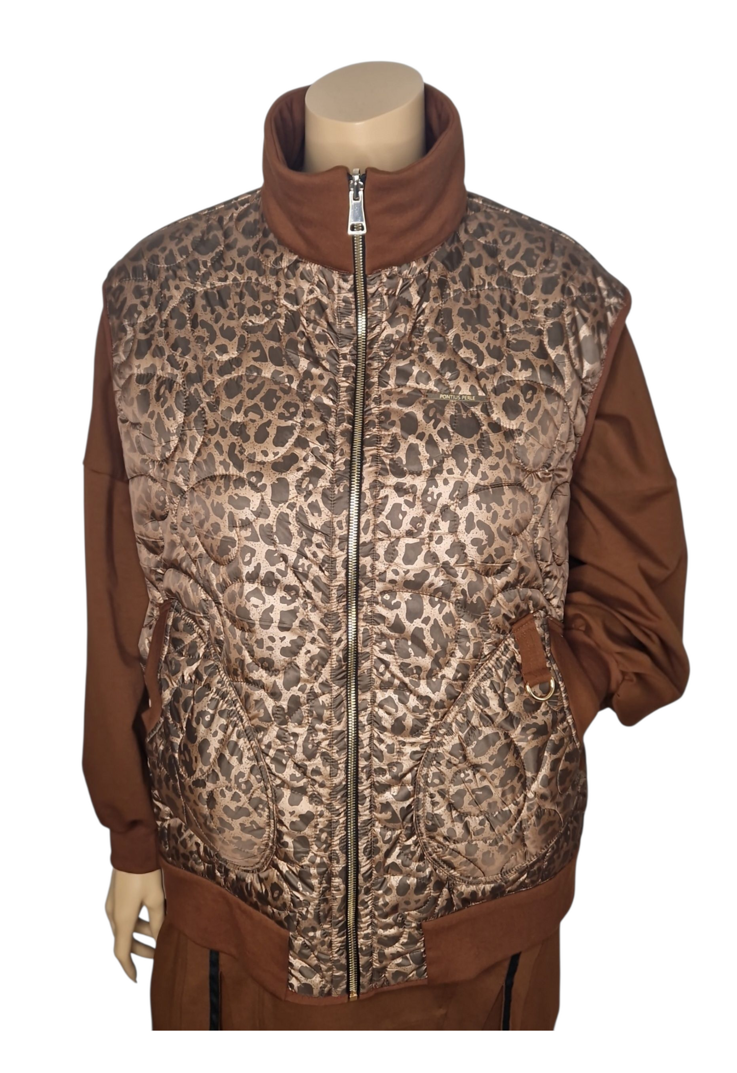 Herz-Steppweste zum Wenden – Leo und Caramel