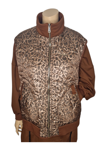 Herz-Steppweste zum Wenden – Leo und Caramel