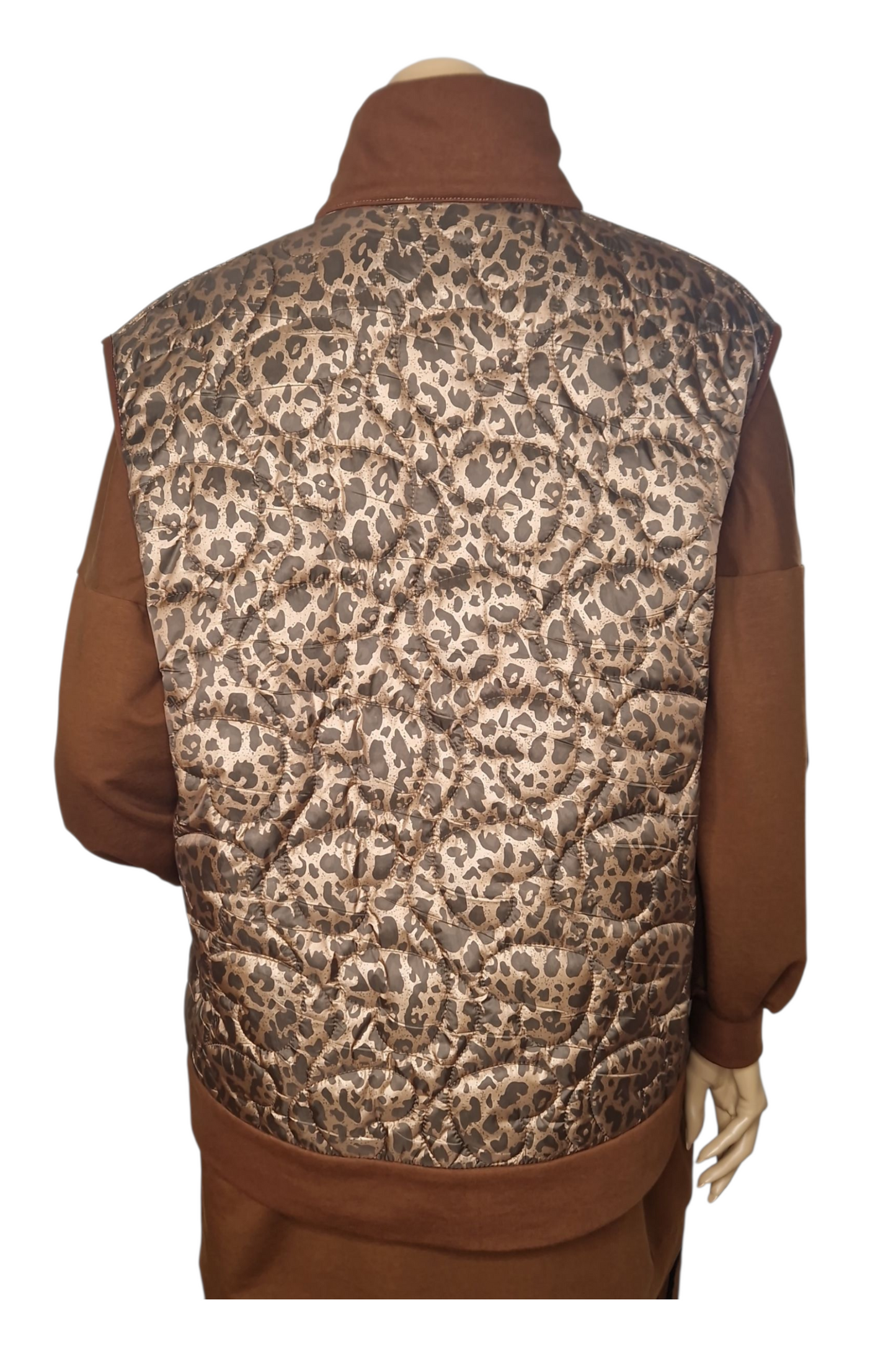 Herz-Steppweste zum Wenden – Leo und Caramel