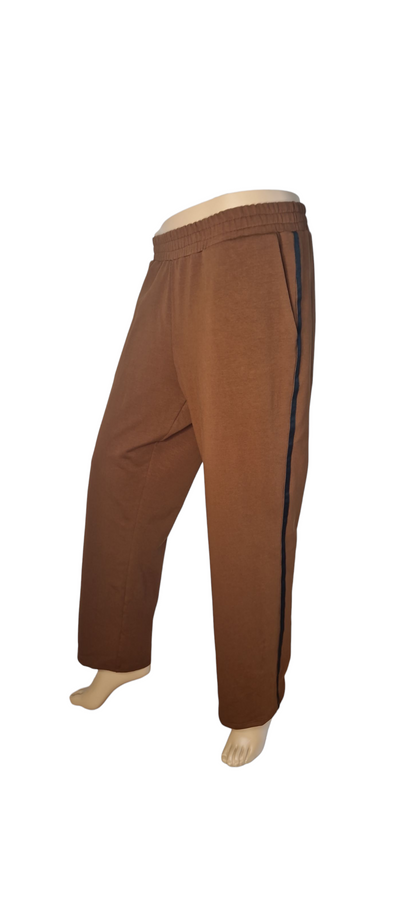 Jogginghose in Kaffee-Braun