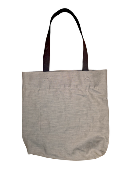 Einkaufsbeutel aus Leinen und Canvas Schmetterling (2 Teil)