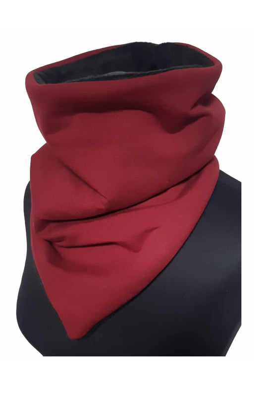 Uni Kuscheliges Dreiecksloop Weinrot